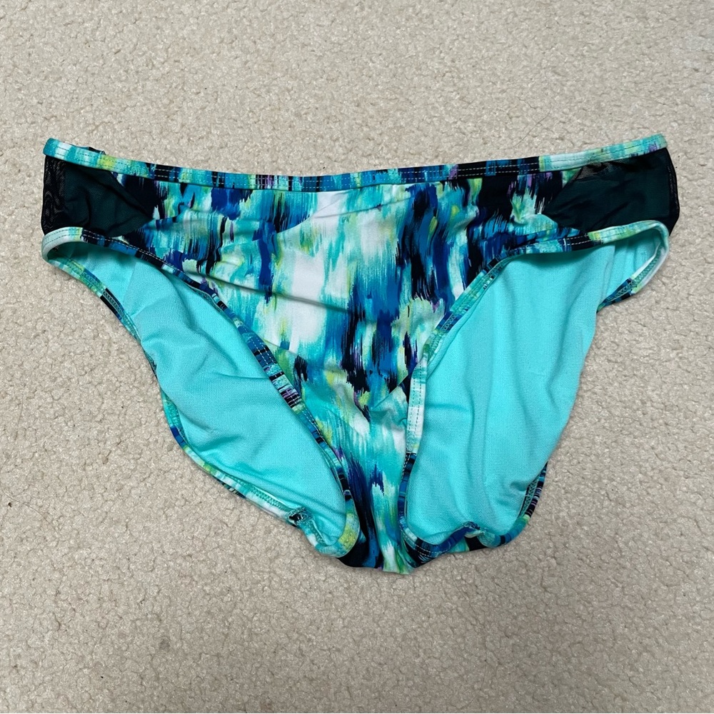 Kenneth Cole New York Teal Green Bikini Bottom